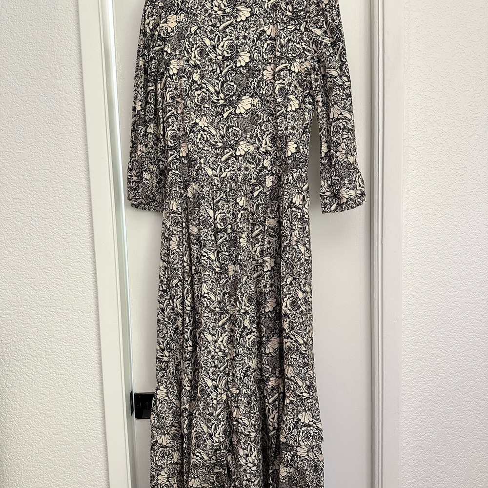 Clematis floral Dress